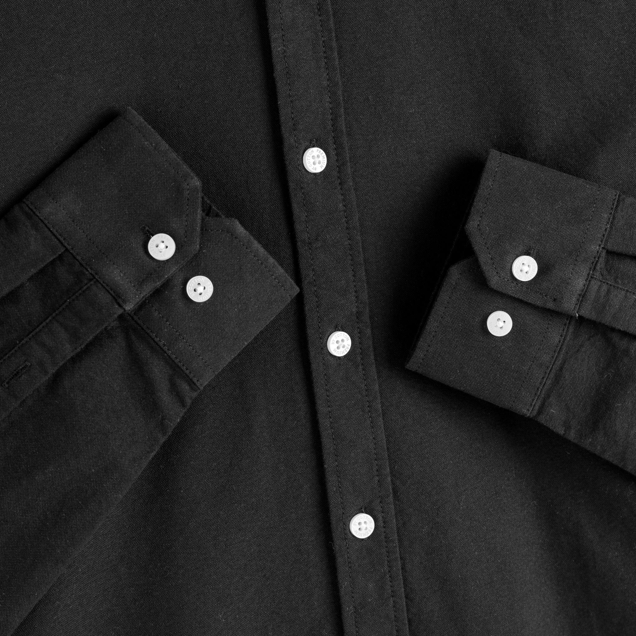 Áo Sơ Mi Nam By Cotton Oxford Đen