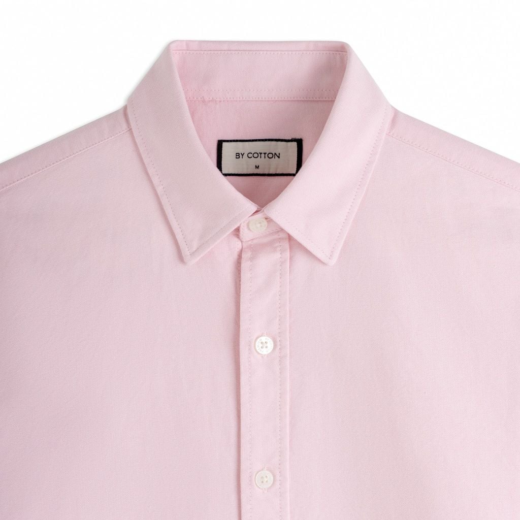 Áo Sơ Mi Nam By Cotton Oxford Hồng