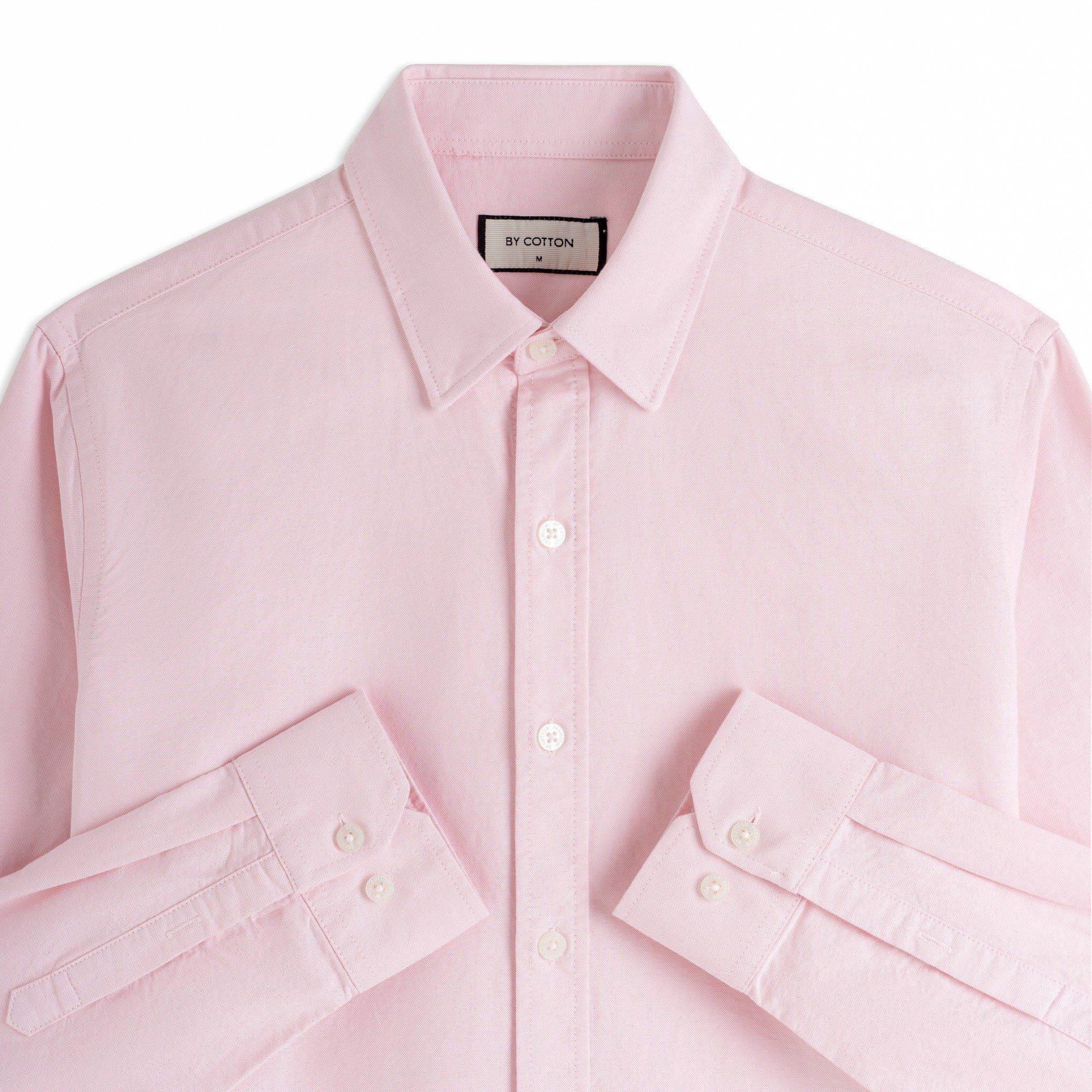Áo Sơ Mi Nam By Cotton Oxford Hồng