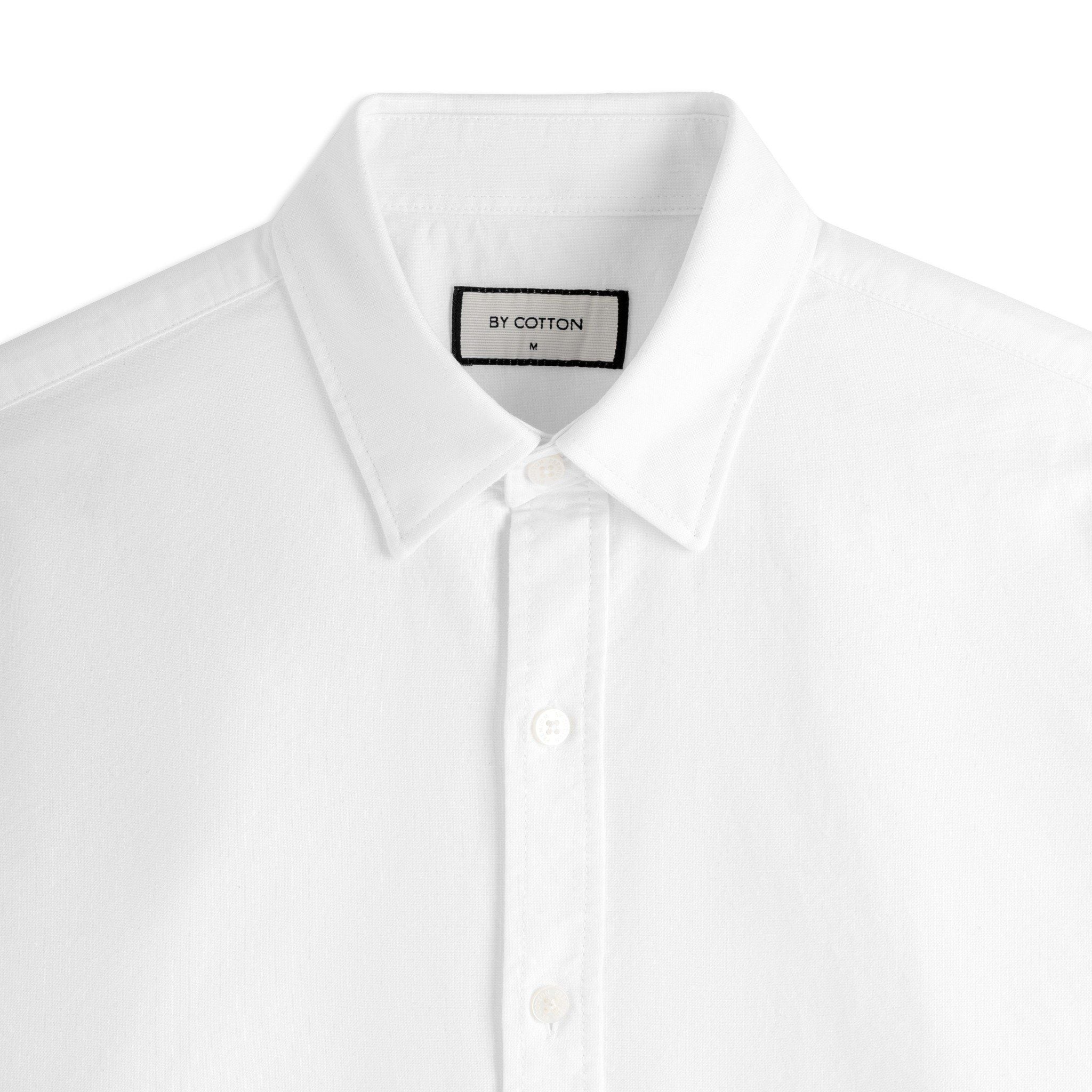 Áo Sơ Mi Nam By Cotton Oxford Trắng