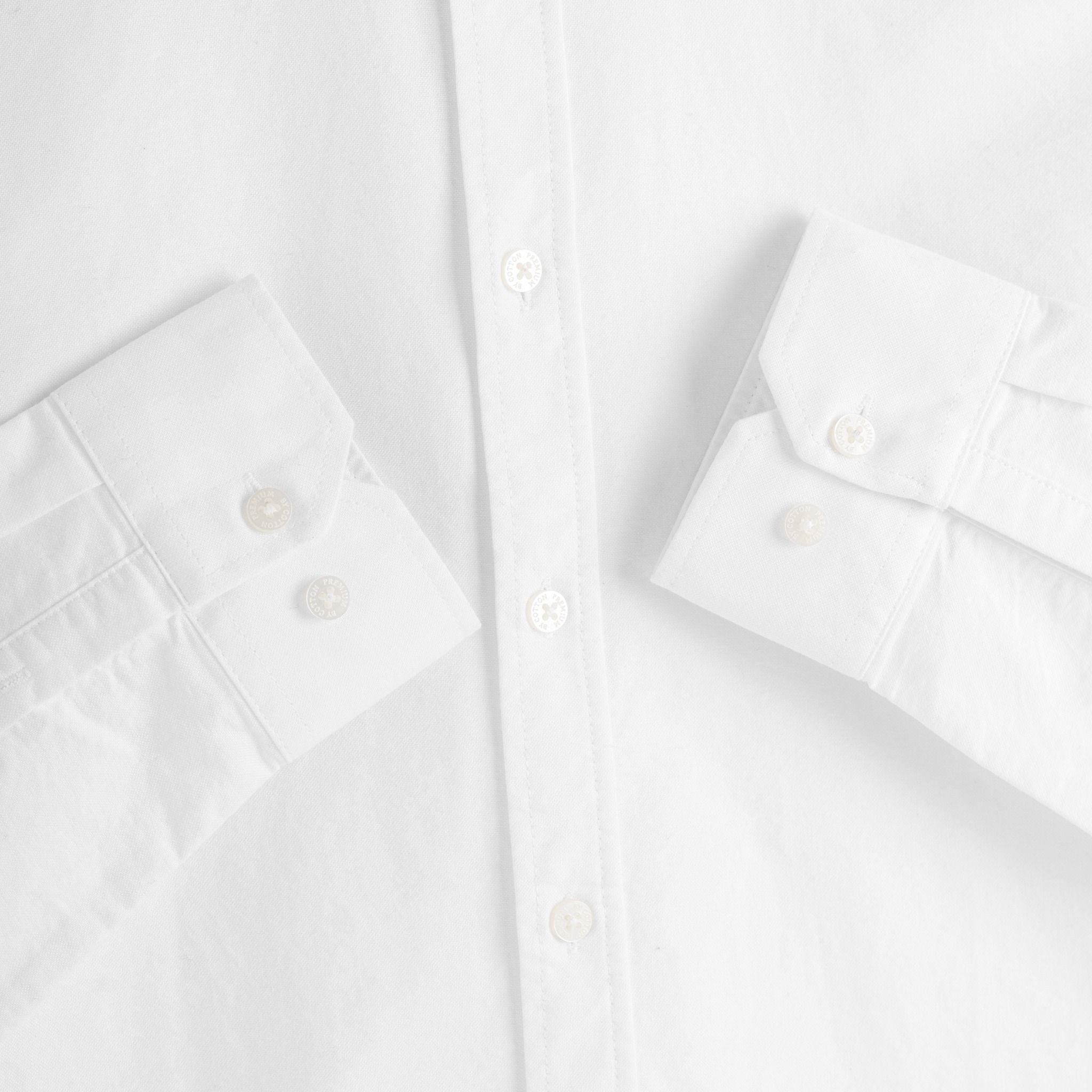 Áo Sơ Mi Nam By Cotton Oxford Trắng