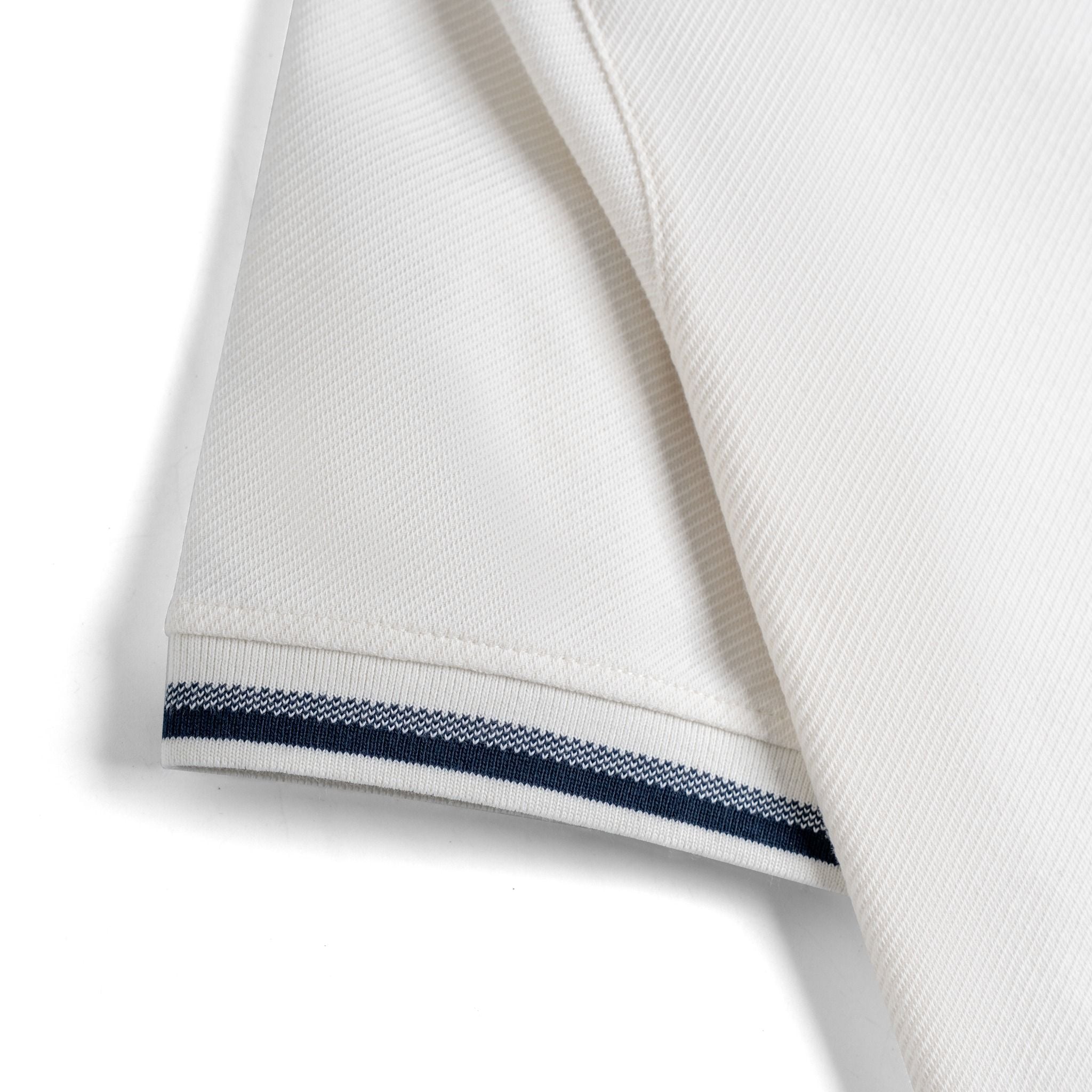 Áo Thun Polo By Cotton Gân Phối Bo