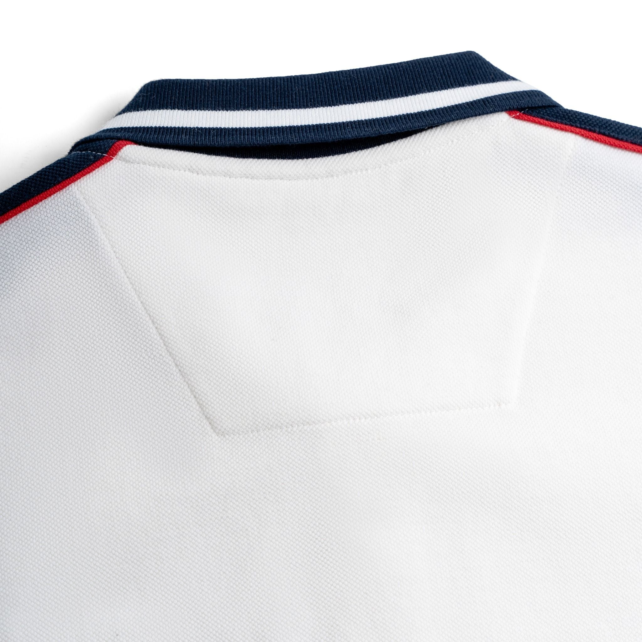 Áo Thun Polo By Cotton Phối Vai In B