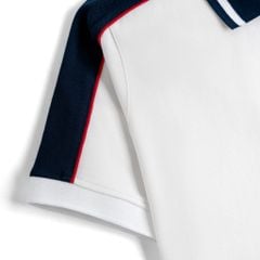 Áo Thun Polo By Cotton Phối Vai In B