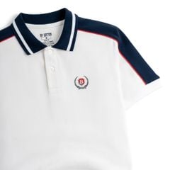 Áo Thun Polo By Cotton Phối Vai In B