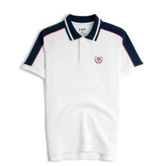 Áo Thun Polo By Cotton Phối Vai In B