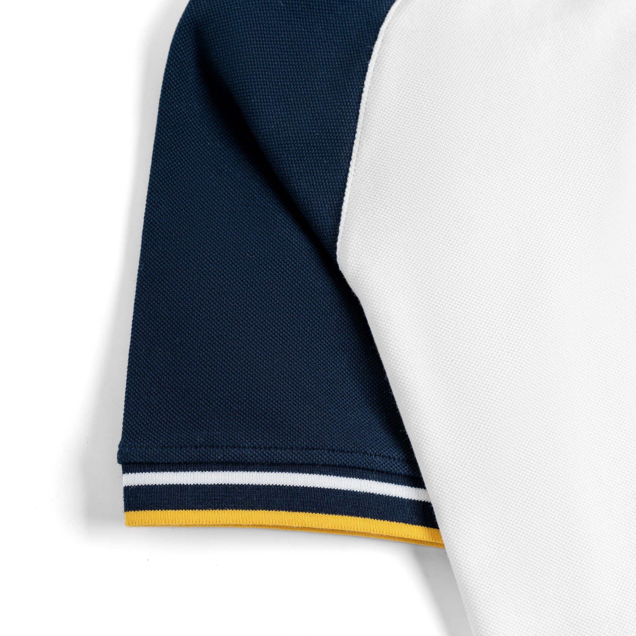 Áo Thun Polo By Cotton Raglan Thêu Fox Phối Bo