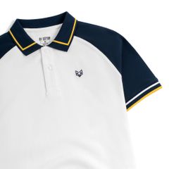 Áo Thun Polo By Cotton Raglan Thêu Fox Phối Bo