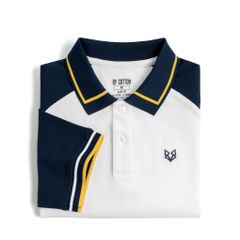 Áo Thun Polo By Cotton Raglan Thêu Fox Phối Bo