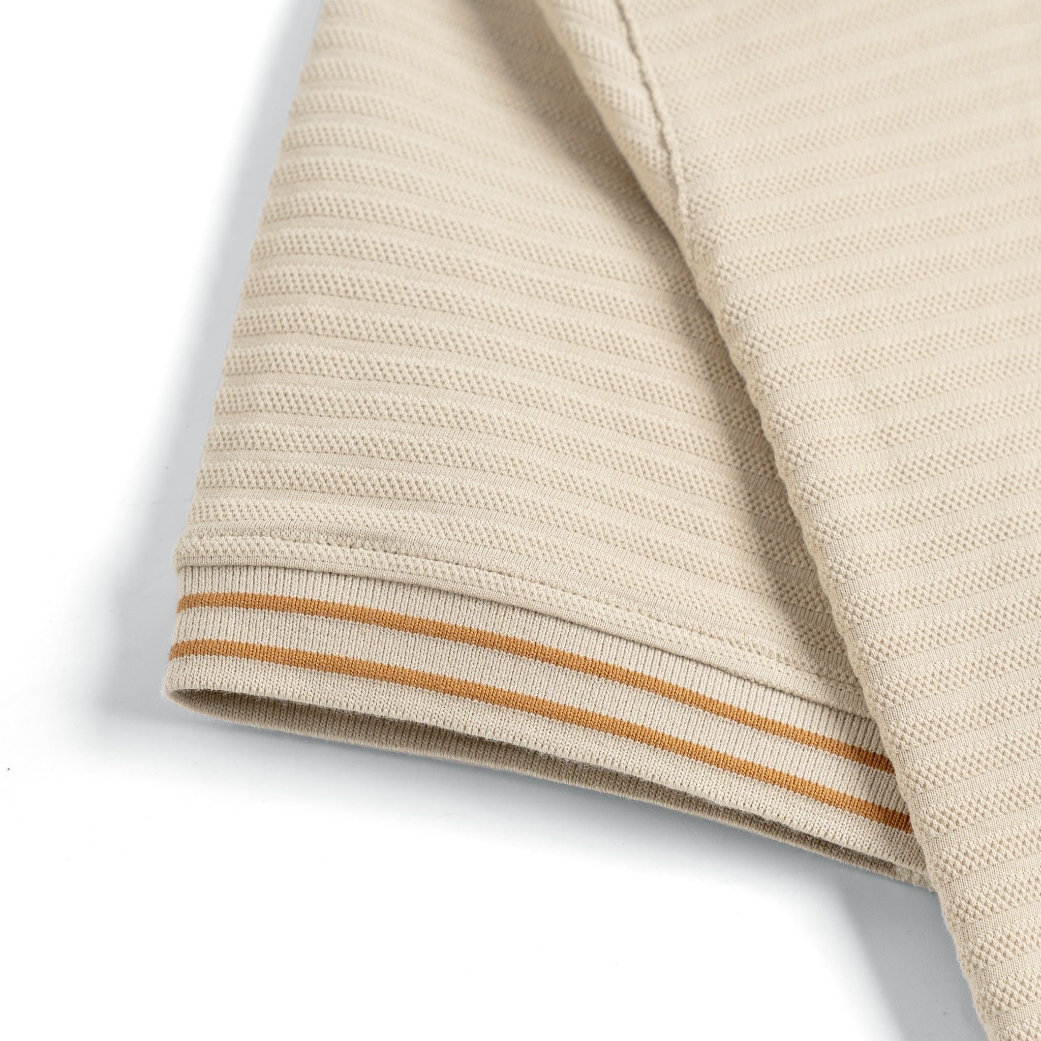 Áo Thun Polo Nam By Cotton Gân Be