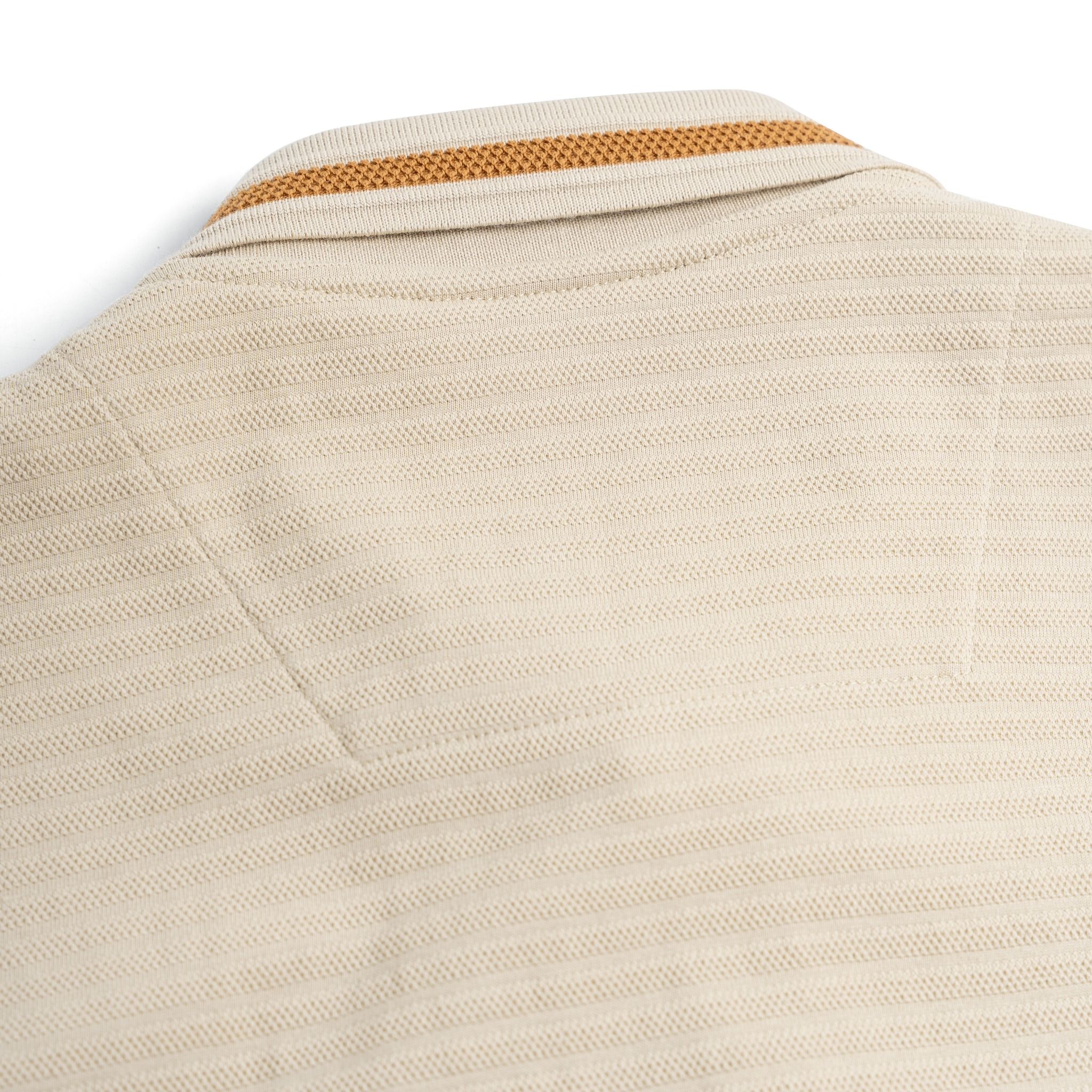 Áo Thun Polo Nam By Cotton Gân Be