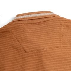 Áo Thun Polo Nam By Cotton Gân Cam Đất