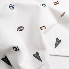 Áo Thun Polo Nam By Cotton Pique In Icon Football