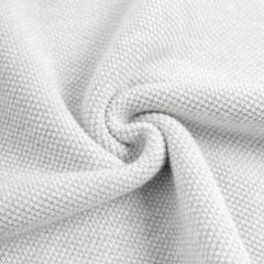 Áo Thun Polo Nam Dệt Kim By Cotton Melange Xám Nhạt