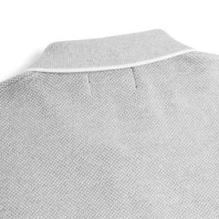 Áo Polo Dệt Kim By Cotton Melange Xám SS2