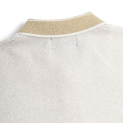 Áo Polo Dệt Kim By Cotton Melange Phối Bo