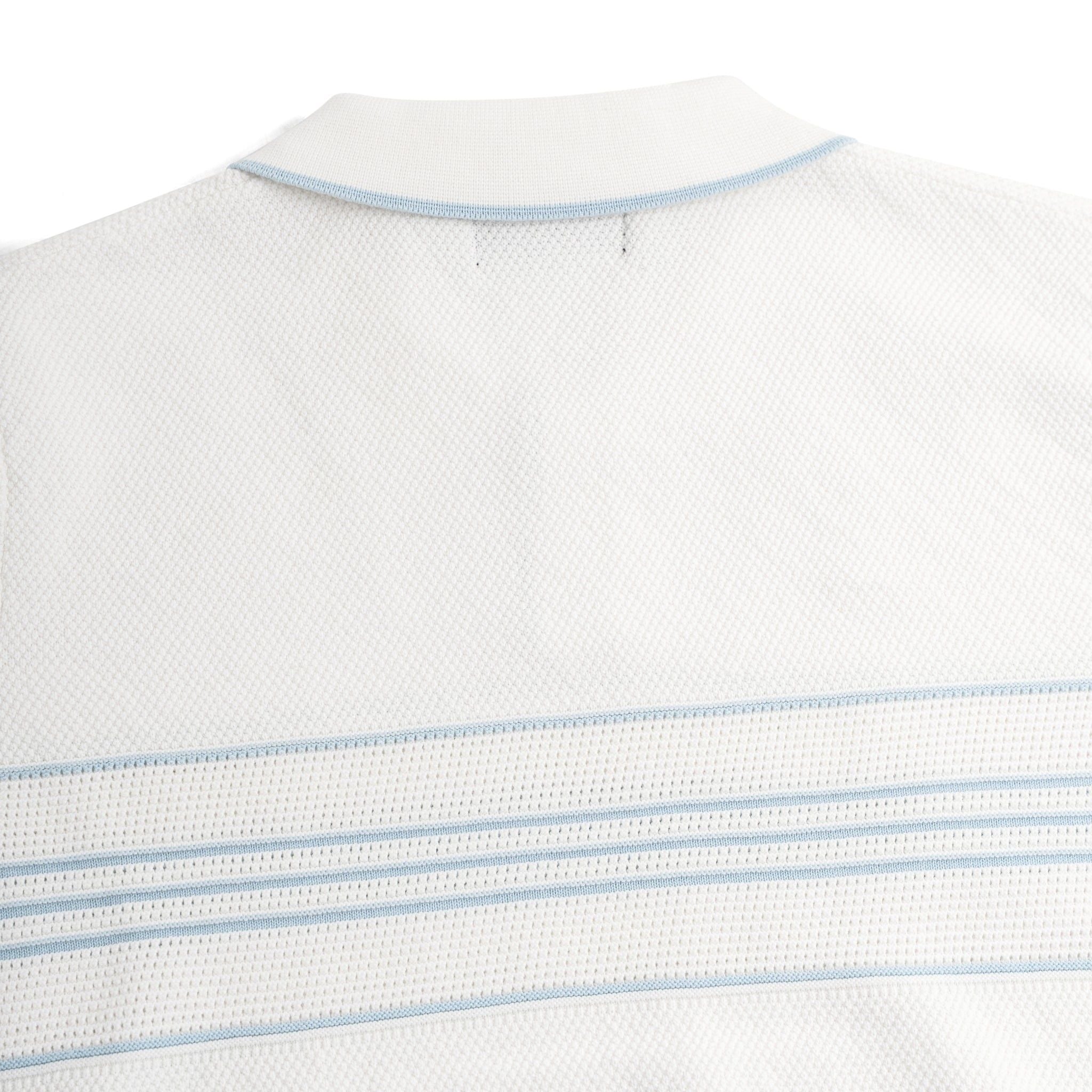 Áo Polo Dệt Kim By Cotton Phối Sọc Ngực SS2