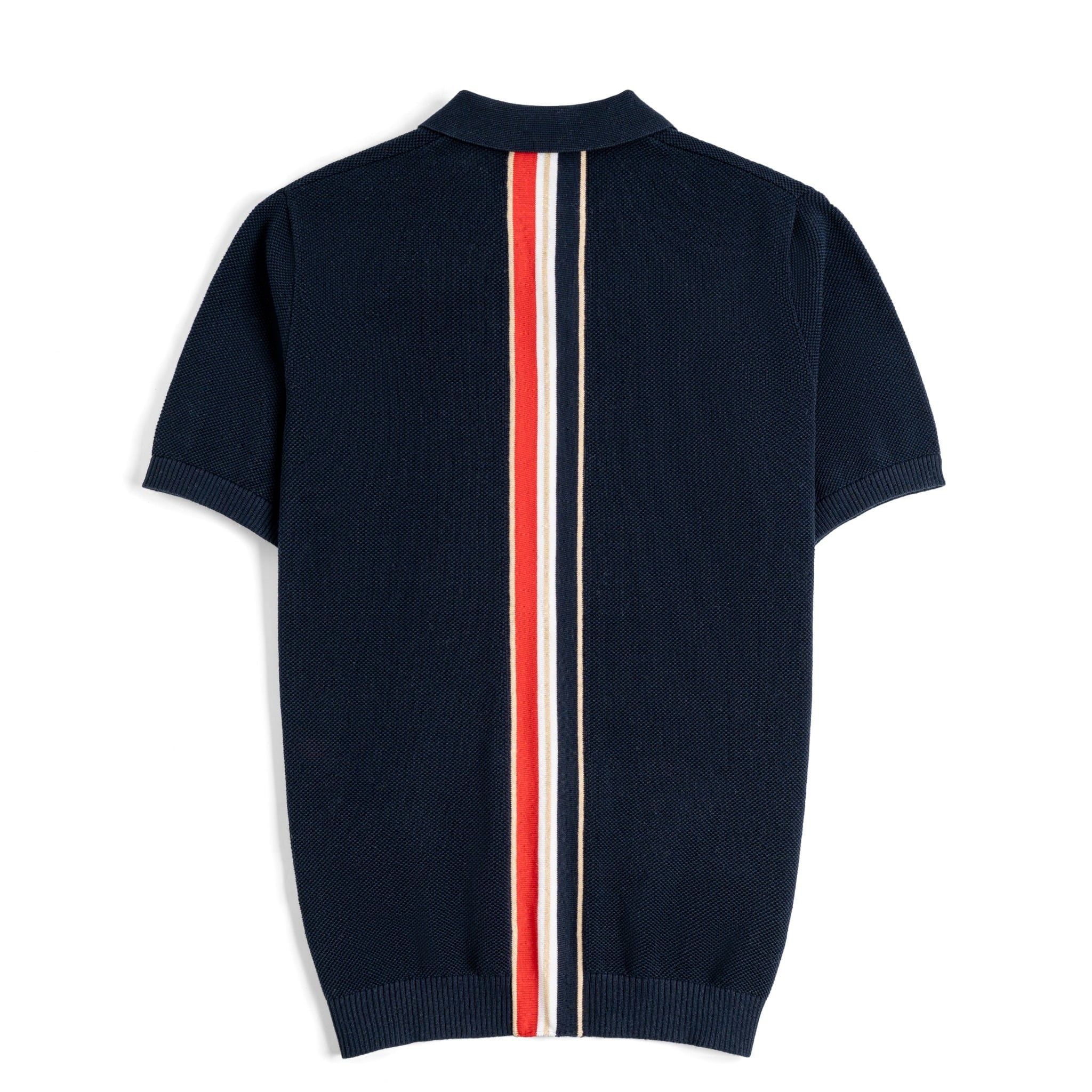 Áo Polo Dệt Kim By Cotton Pima Phối Sọc Lưng