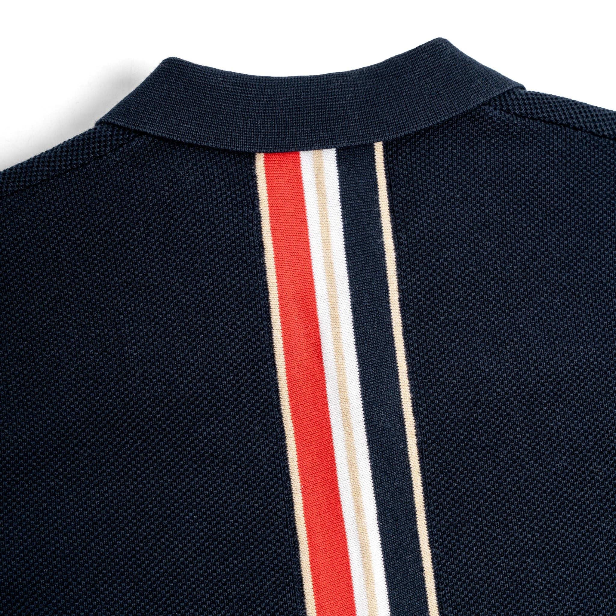 Áo Polo Dệt Kim By Cotton Pima Phối Sọc Lưng