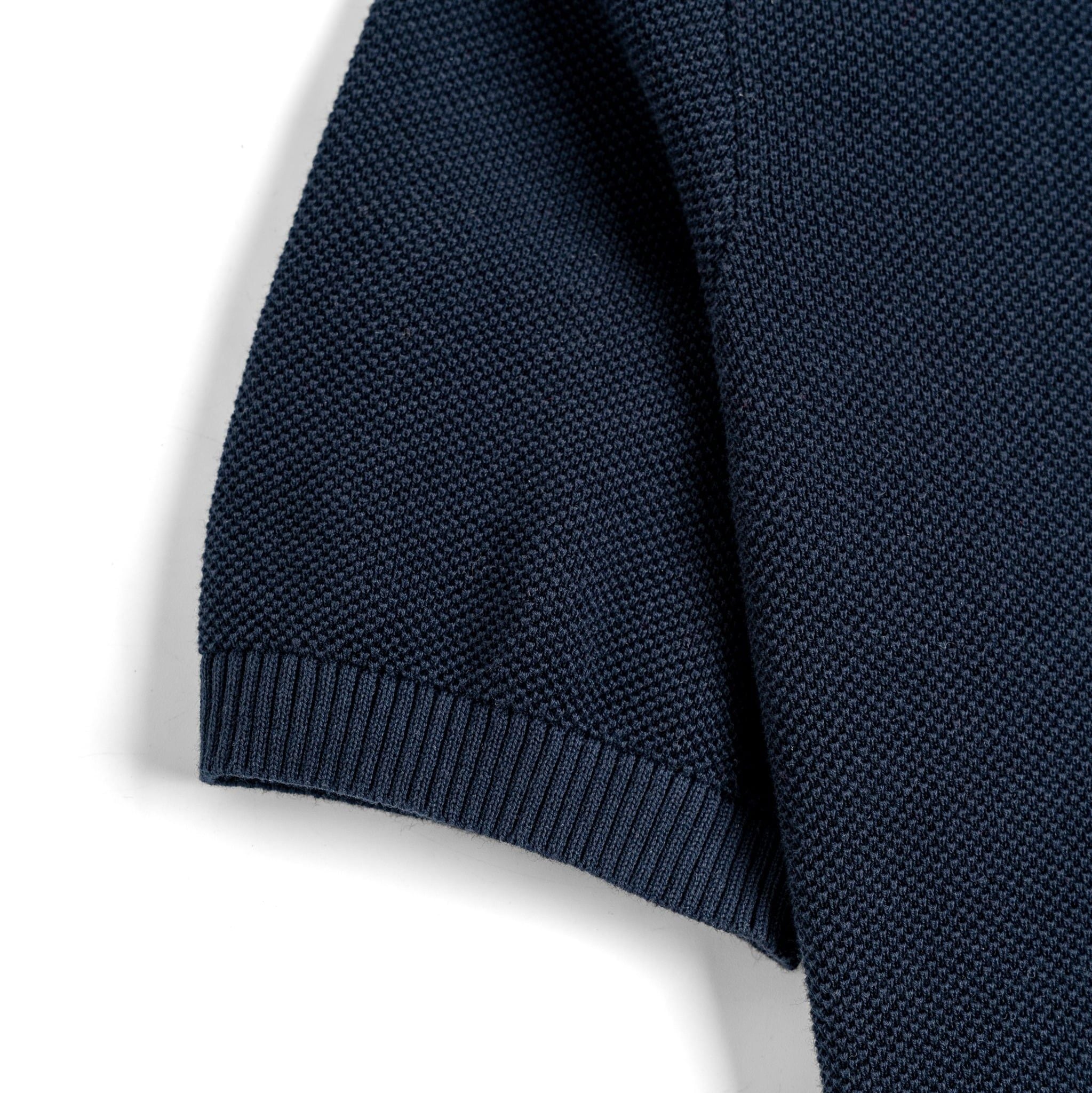 Áo Polo Dệt Kim By Cotton Pima Phối Sọc Lưng