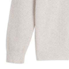 Áo Polo Dệt Kim By Cotton Waffle Tay Dài