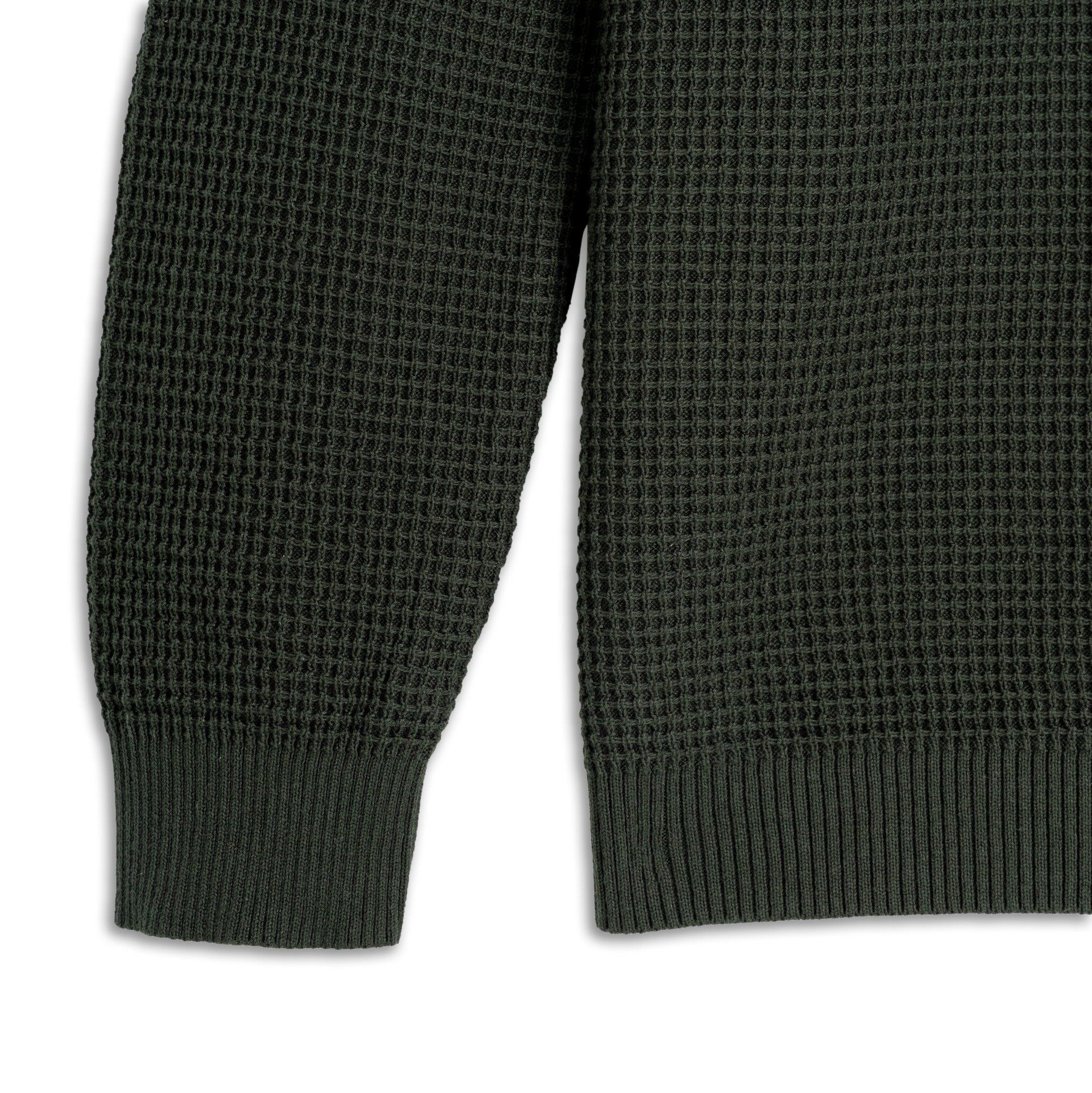 Áo Polo Dệt Kim By Cotton Waffle Tay Dài