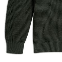 Áo Polo Dệt Kim By Cotton Waffle Tay Dài