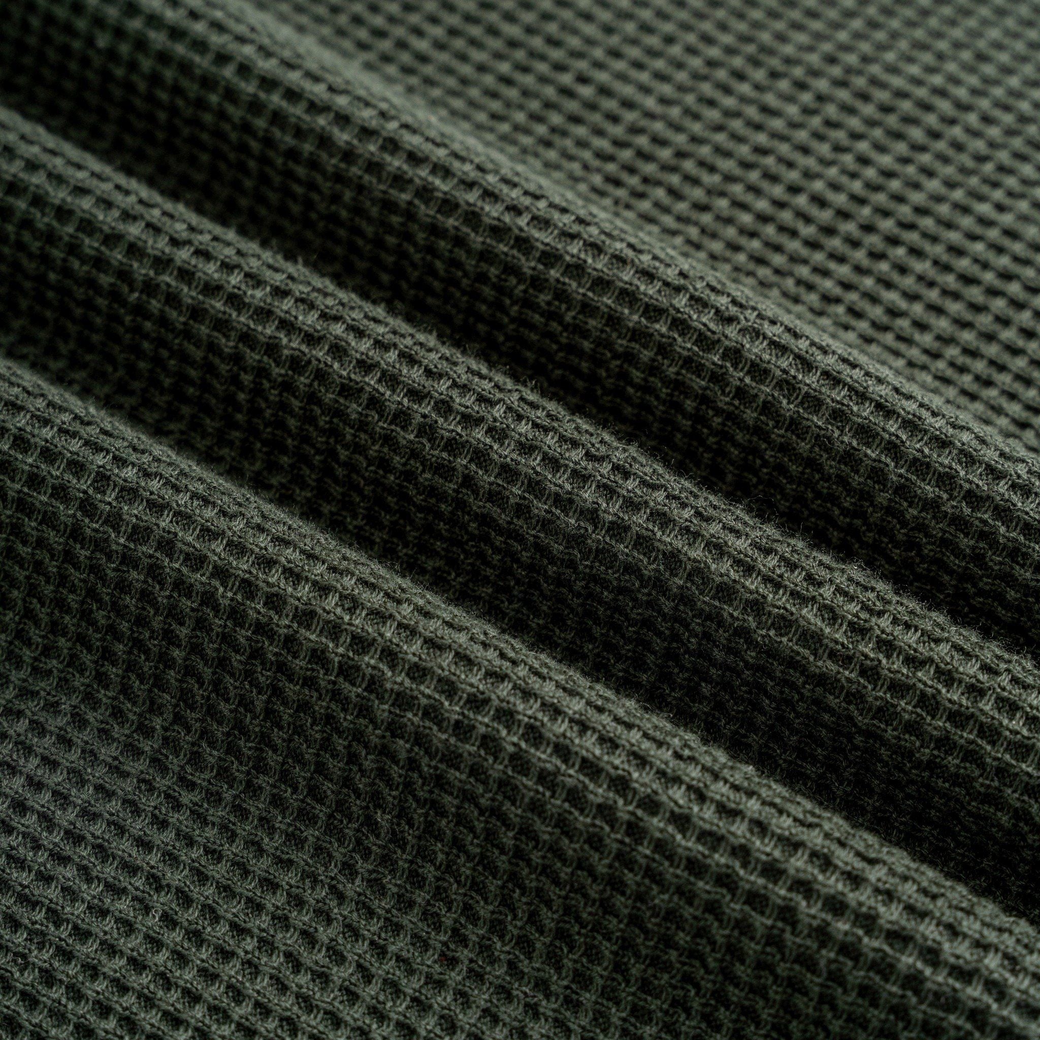 Áo Polo Dệt Kim By Cotton Waffle Tay Dài