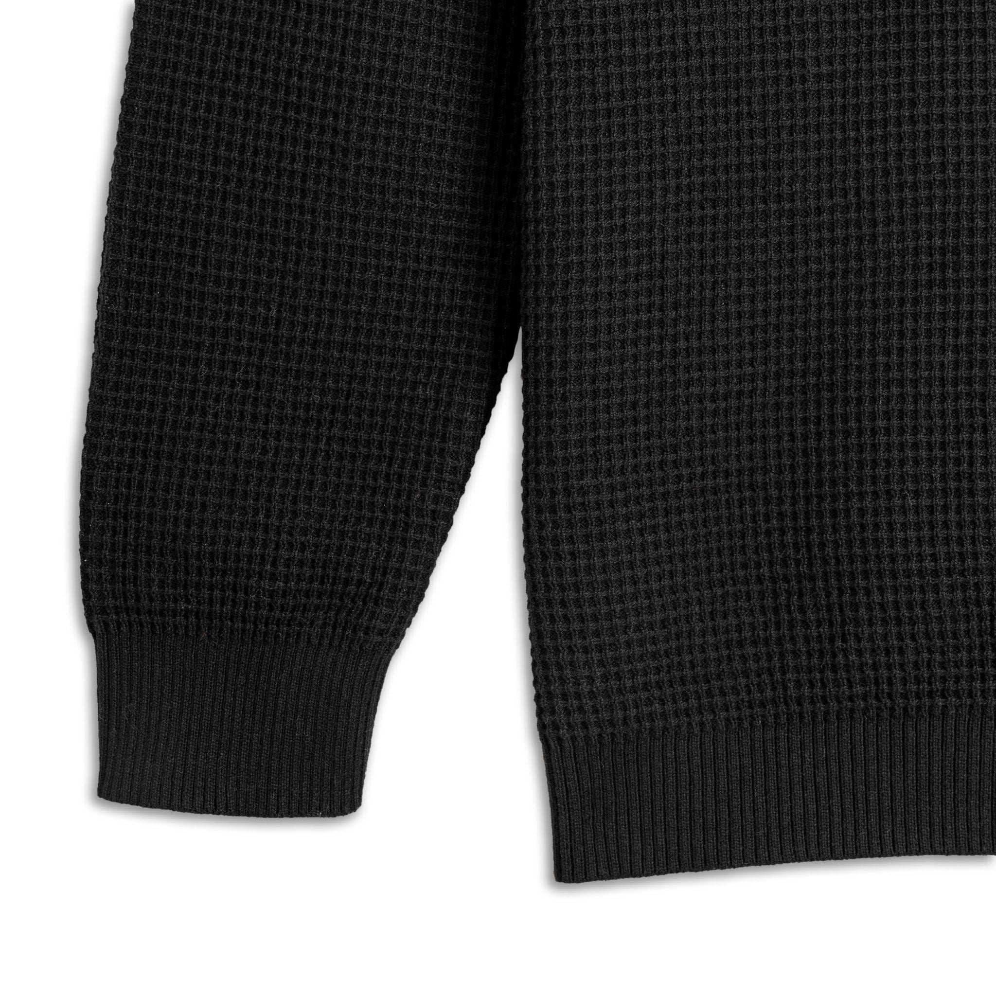 Áo Polo Dệt Kim By Cotton Waffle Tay Dài