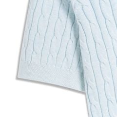 Áo Polo Dệt Kim Cable Knit