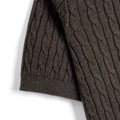 Áo Polo Dệt Kim Cable Knit