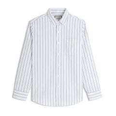 Áo Sơ Mi Nam By Cotton Oxford Trắng Sọc