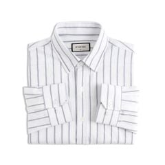 Áo Sơ Mi Nam By Cotton Oxford Trắng Sọc