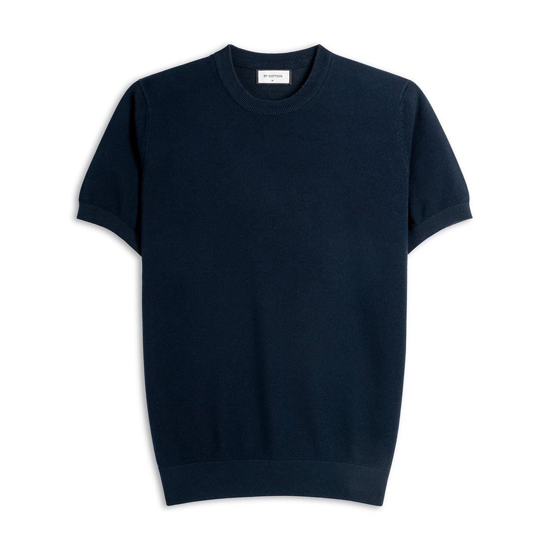 Áo Thun Dệt Kim Micro Knit