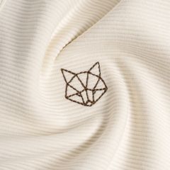 Áo Thun Polo By Cotton Gân Trắng Fox