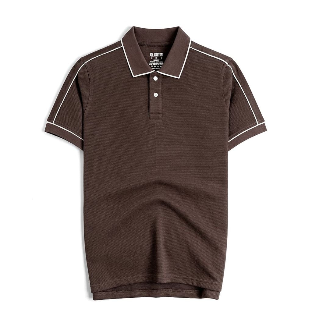 Áo Polo 2Layer Viền Vai & Cổ