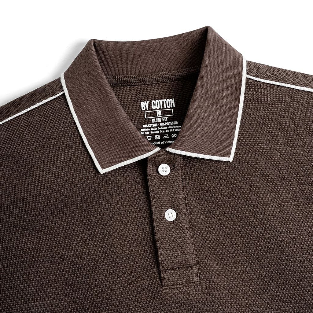 Áo Polo 2Layer Viền Vai & Cổ