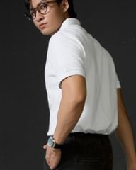 Áo Thun Polo Basic Pique 1.0 - White