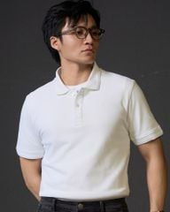 Áo Thun Polo Basic Pique 1.0 - White