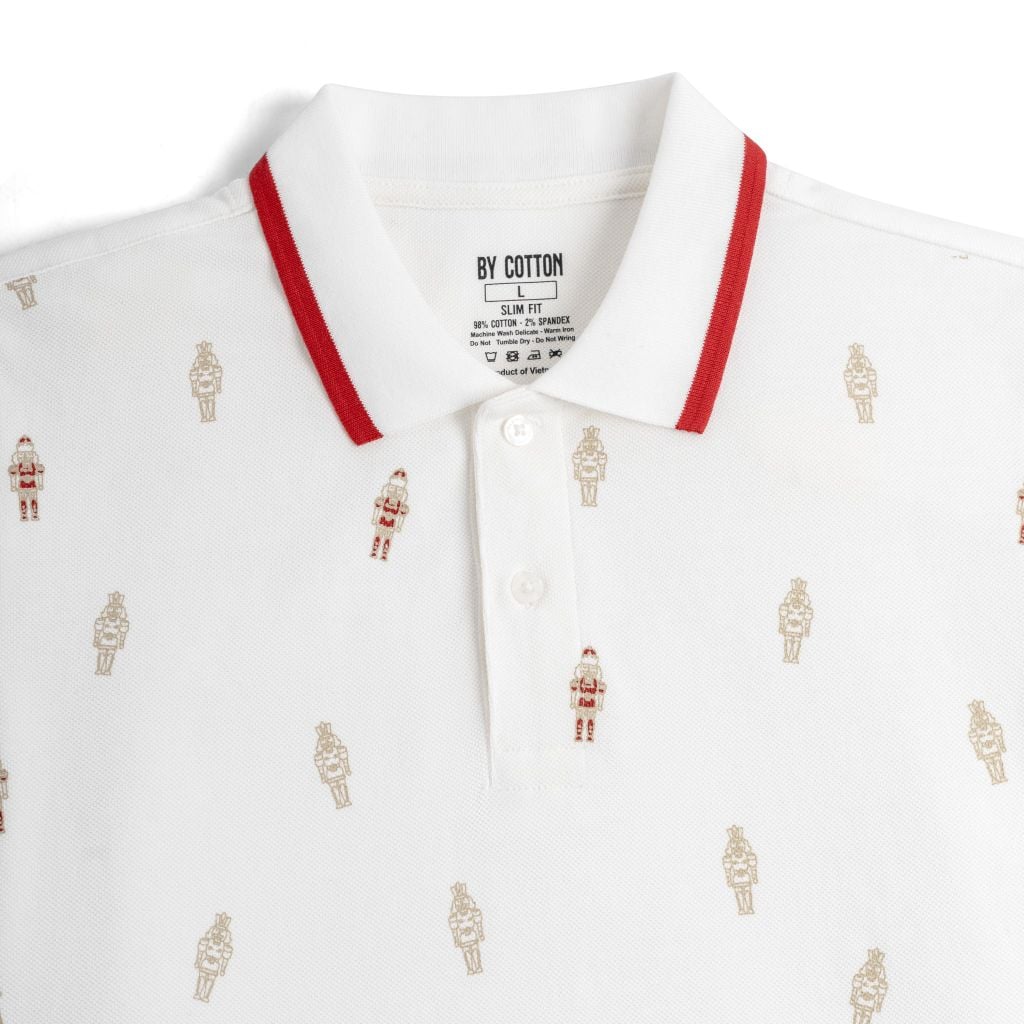 Áo Thun Polo By Cotton Pique 2.0 In Icon Nutcracker