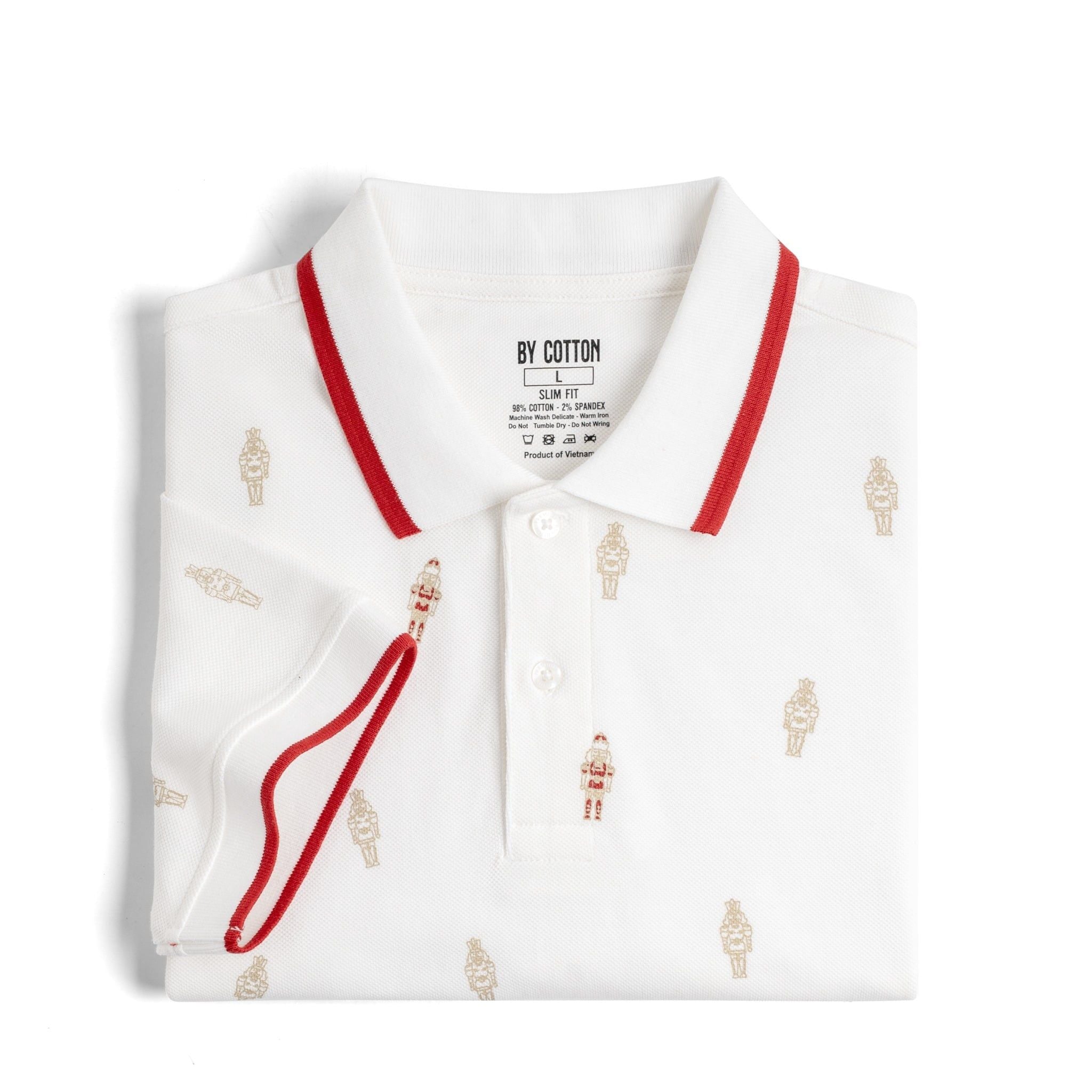 Áo Thun Polo By Cotton Pique 2.0 In Icon Nutcracker