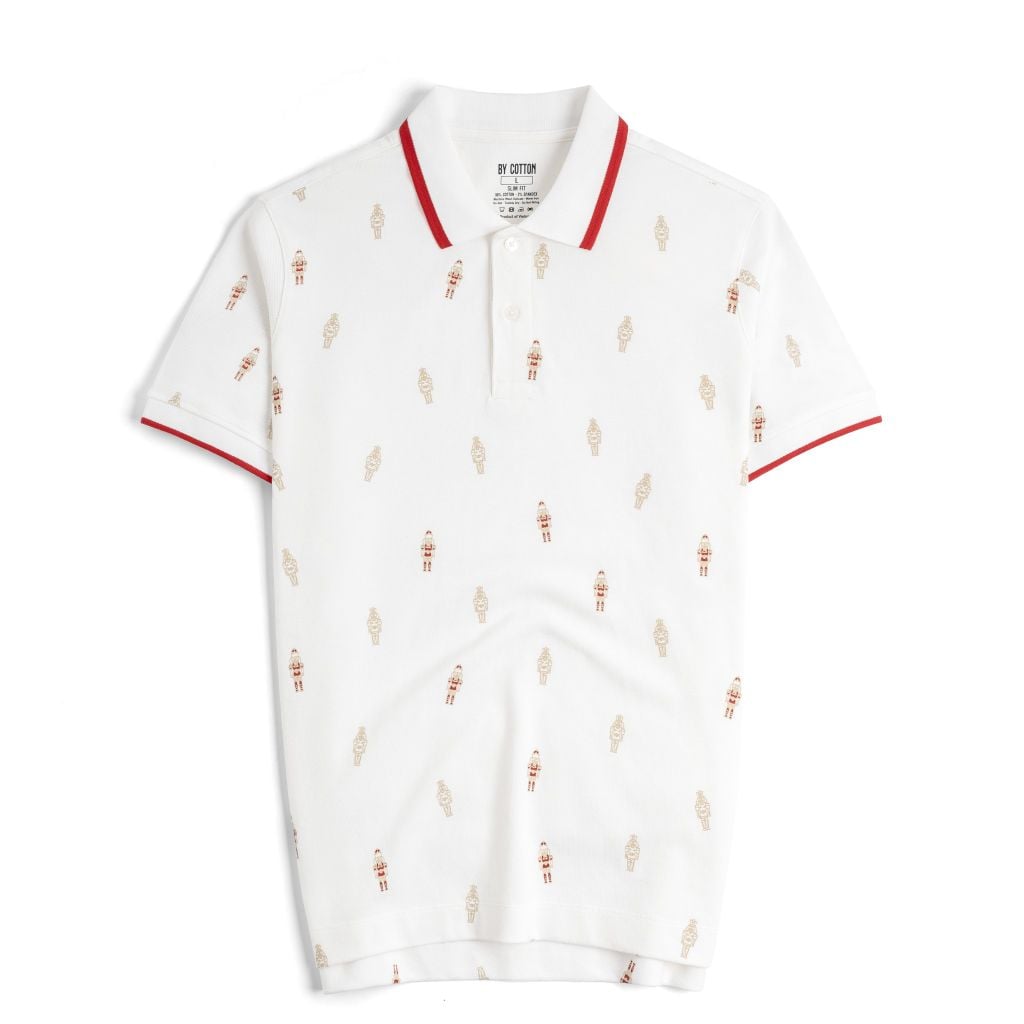 Áo Thun Polo By Cotton Pique 2.0 In Icon Nutcracker