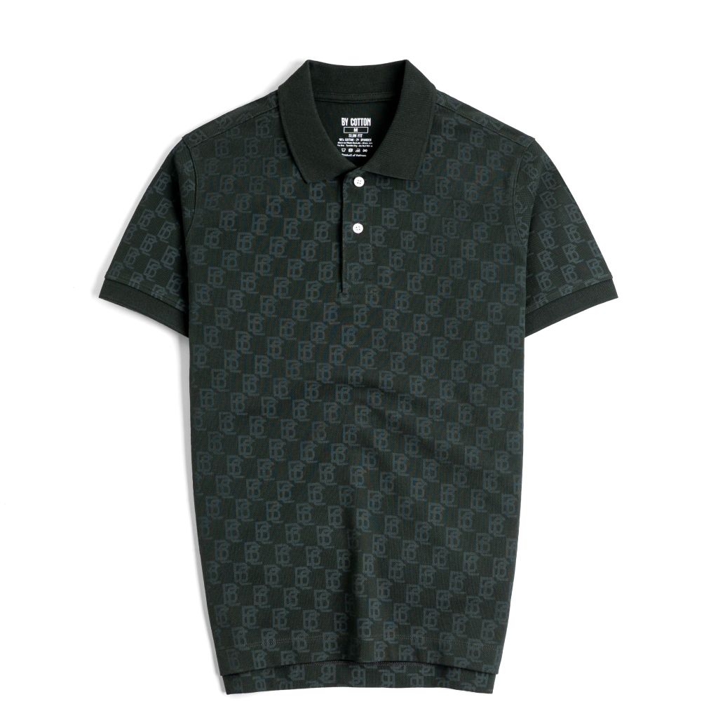 Áo Thun Polo By Cotton Pique 2.0 Monogram