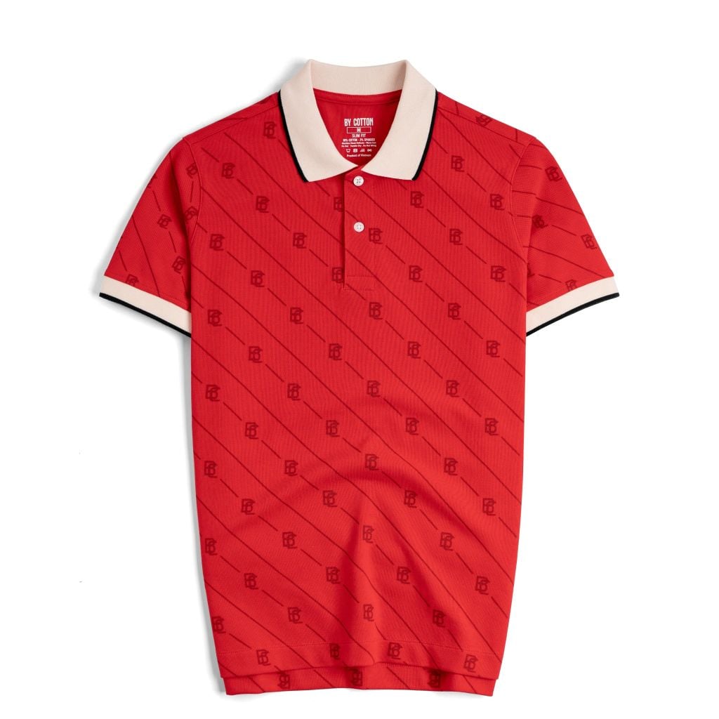 Áo Thun Polo By Cotton Pique 2.0 Monogram