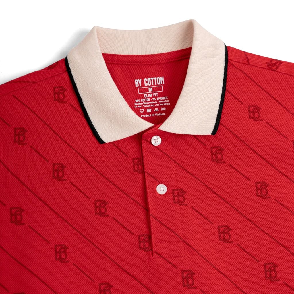 Áo Thun Polo By Cotton Pique 2.0 Monogram