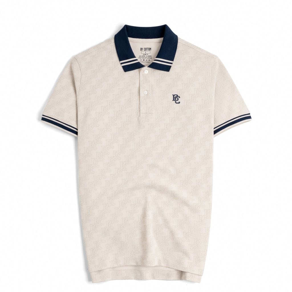 Áo Thun Polo By Cotton Pique 2.0 Monogram
