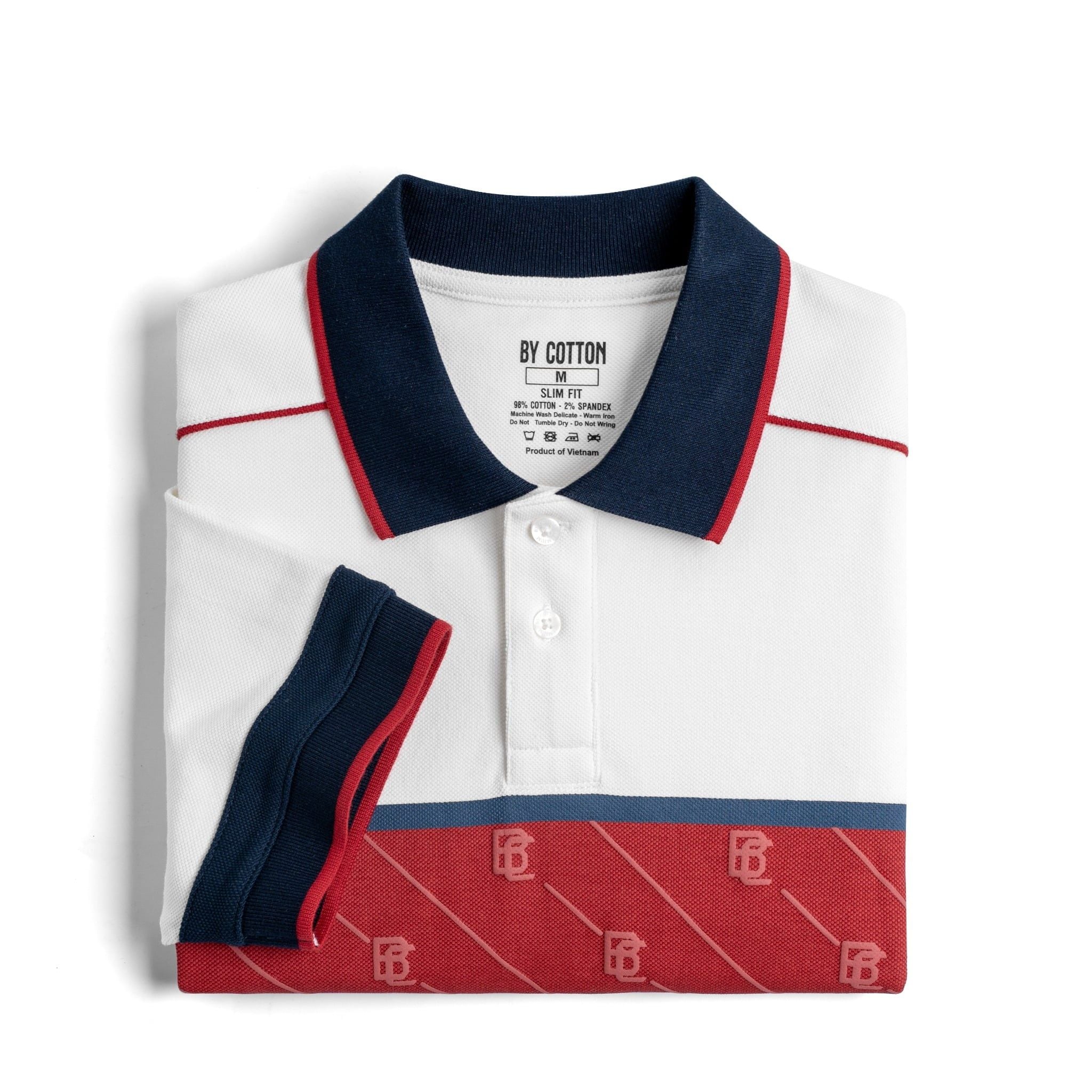 Áo Thun Polo By Cotton Pique 2.0 In Sọc Ngực