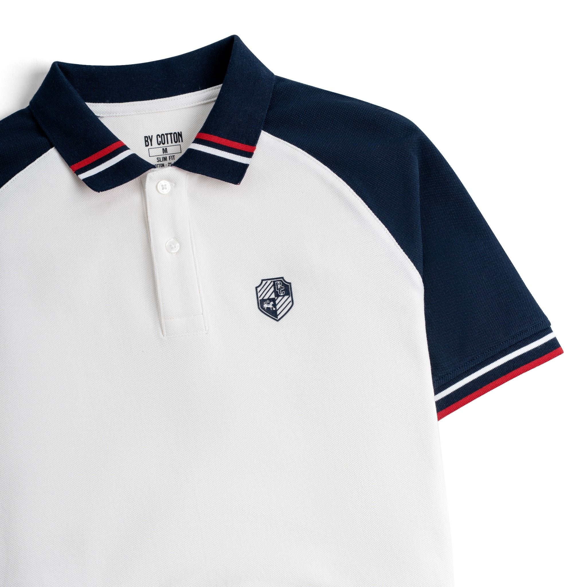 Áo Thun Polo By Cotton Raglan In Logo