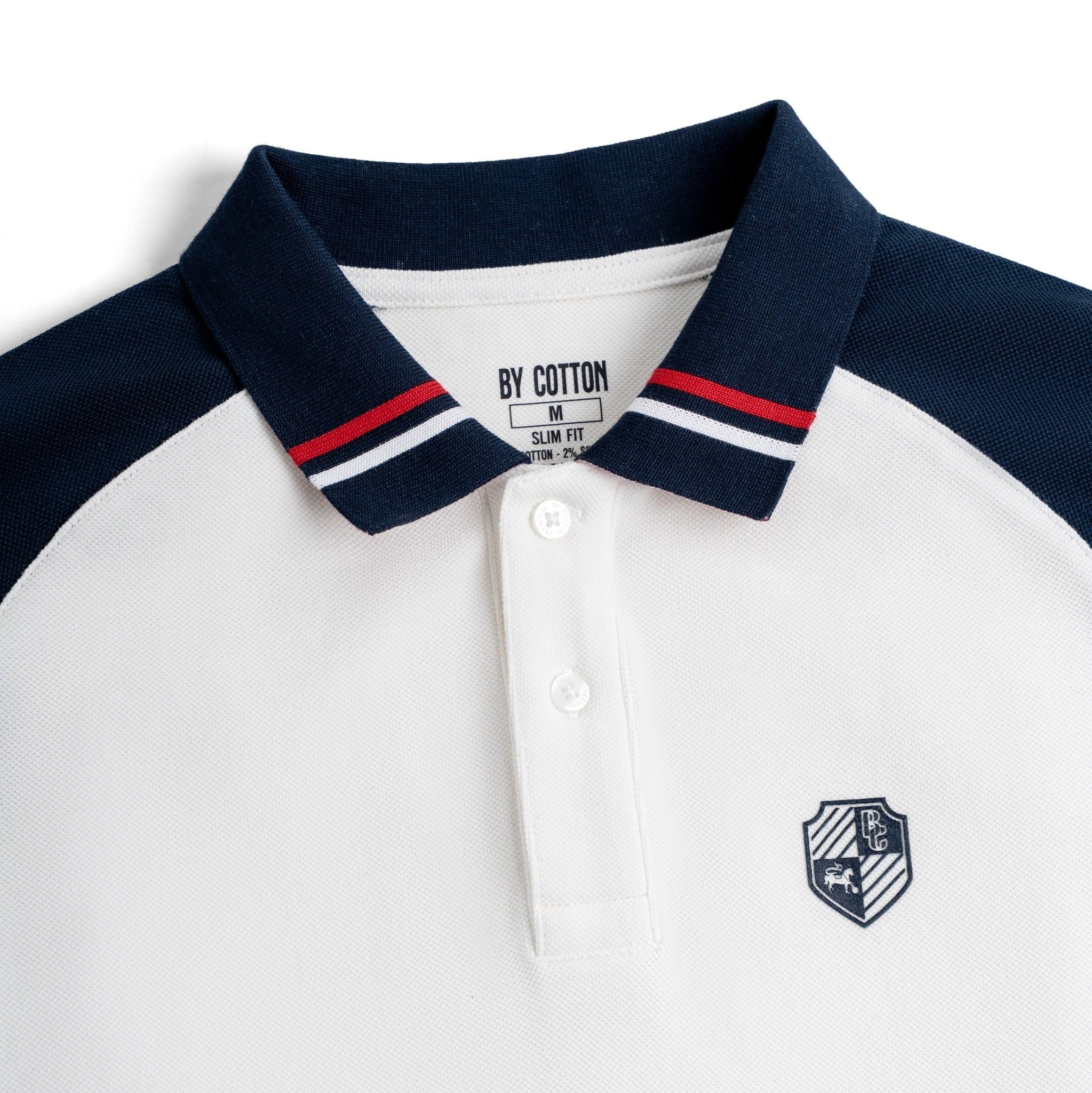 Áo Thun Polo By Cotton Raglan In Logo