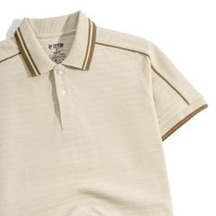 Áo Thun Polo Nam By Cotton Gân Be Viền Vai